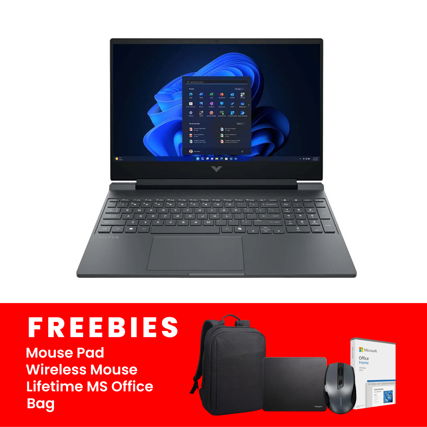 HP Victus 15.6" FHD 144Hz Gaming Laptop (15-fa2082wm)