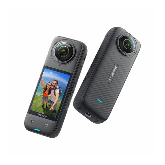 Insta360 X5 360º Waterproof Action Camera with 8K Resolution and Superior Low Light Quality